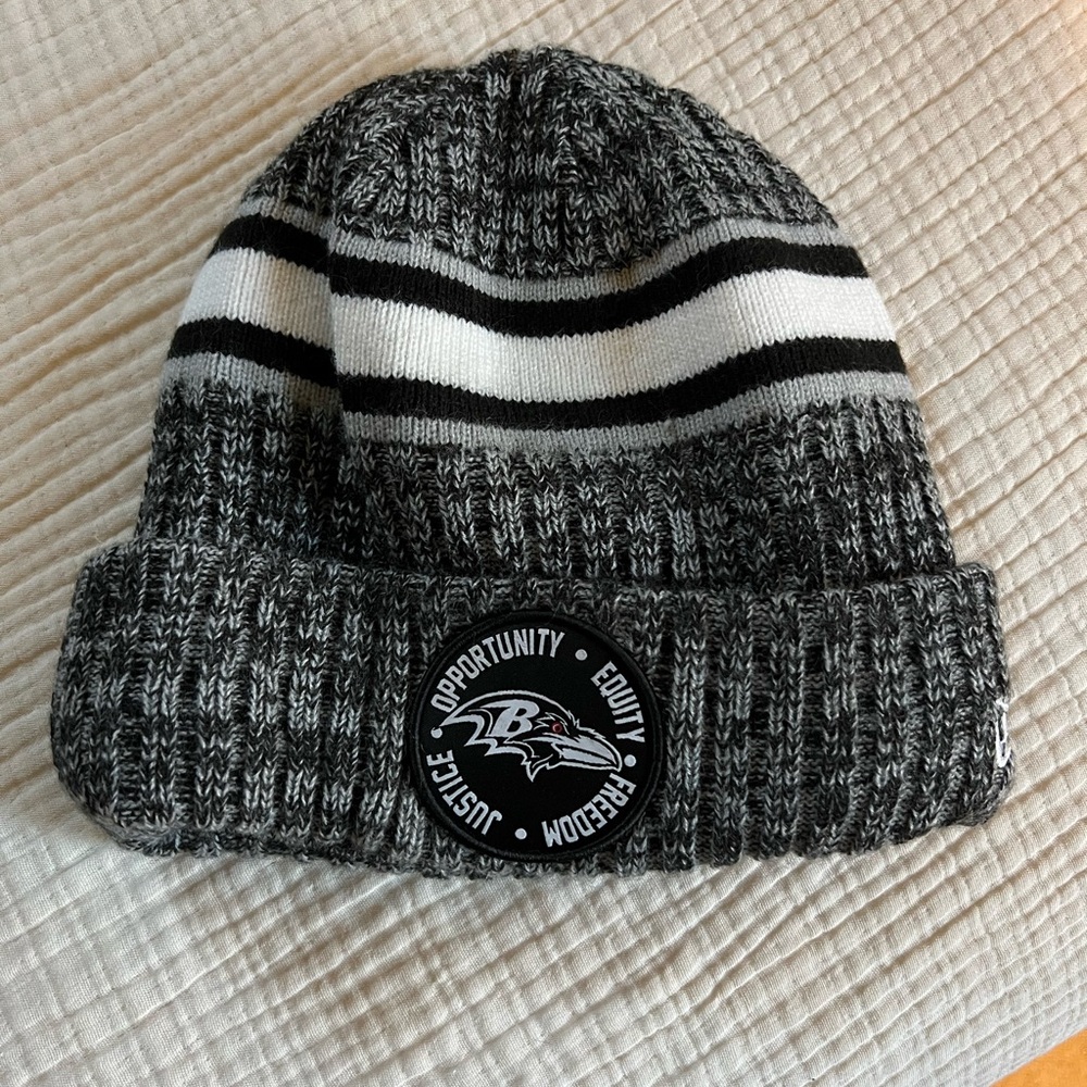 Baltimore Ravens Knit Beanie